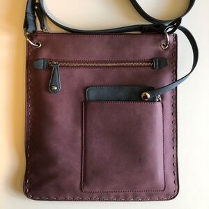 Vegan Leather Crossbody Handbag